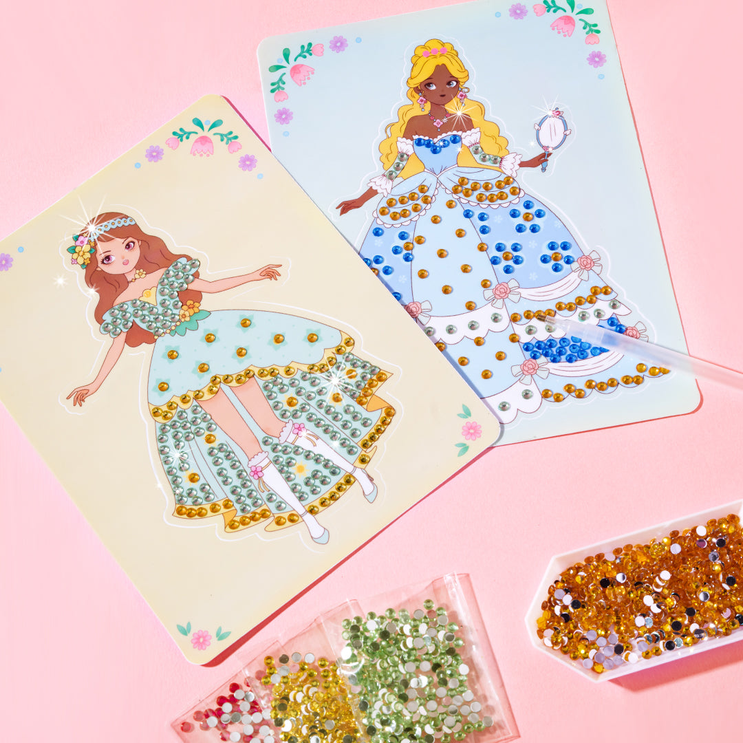 Mideer Coffret de Jeu d’Habillage 3-en-1 : Défilé de Mode Princesse