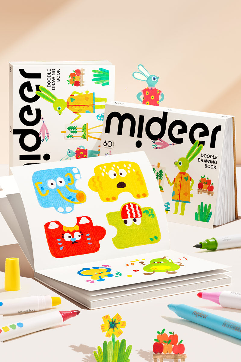 Mideer Livre de Dessin Doodle