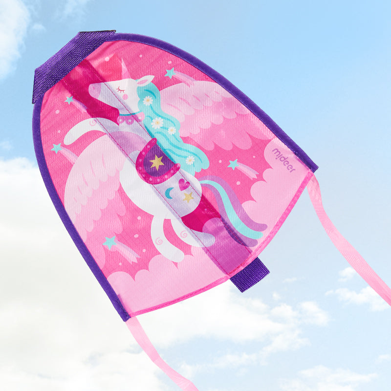 Mideer Mini Cerf Volant: Licorne rose