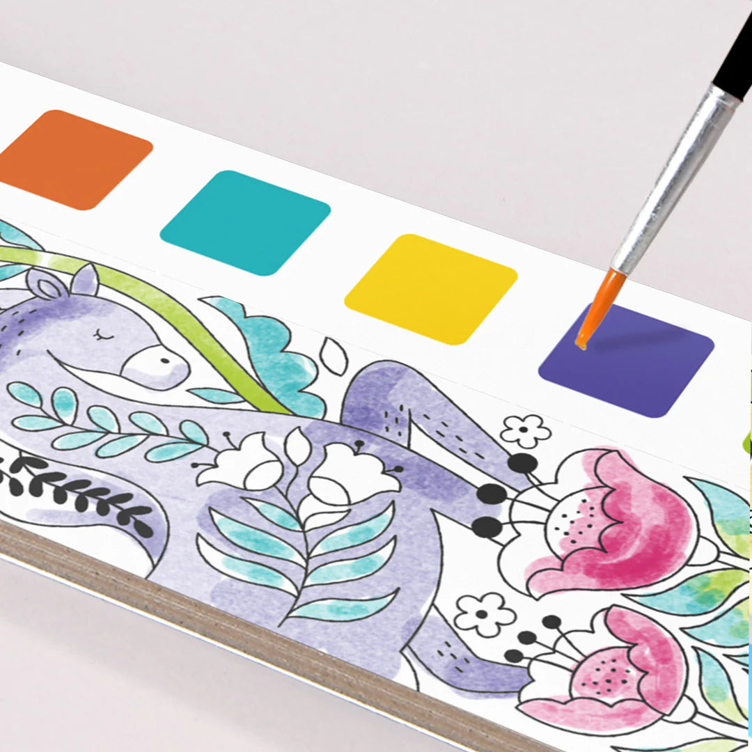 Mideer Peinture à l’Aquarelle : Forêt Merveilleuse