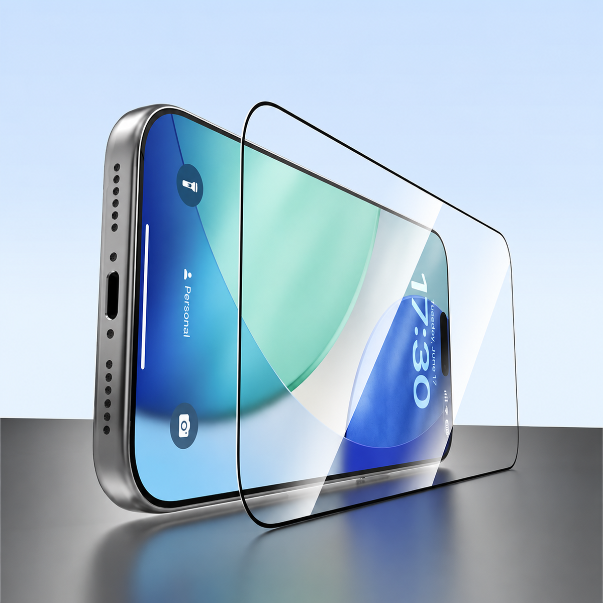 Devia Ultra Series Verre Trempé HD, Dureté Diamant avec outil d’installation pour iPhone 18 Pro