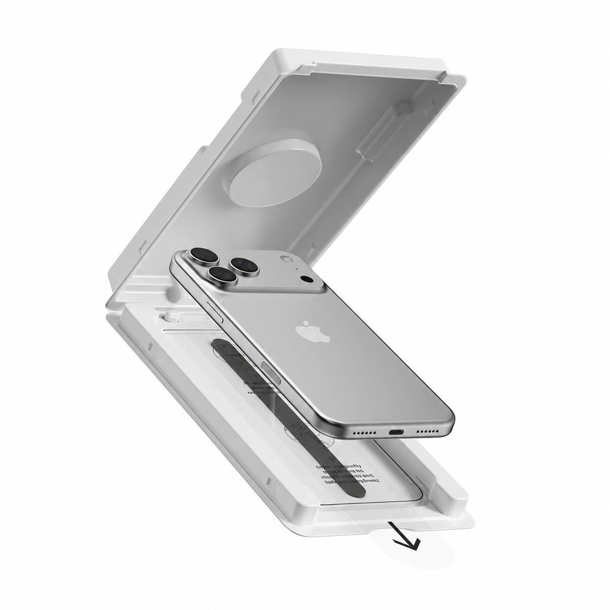 Devia Ultra Series Verre Trempé HD, Dureté Diamant avec outil d’installation pour iPhone 18 Pro Max