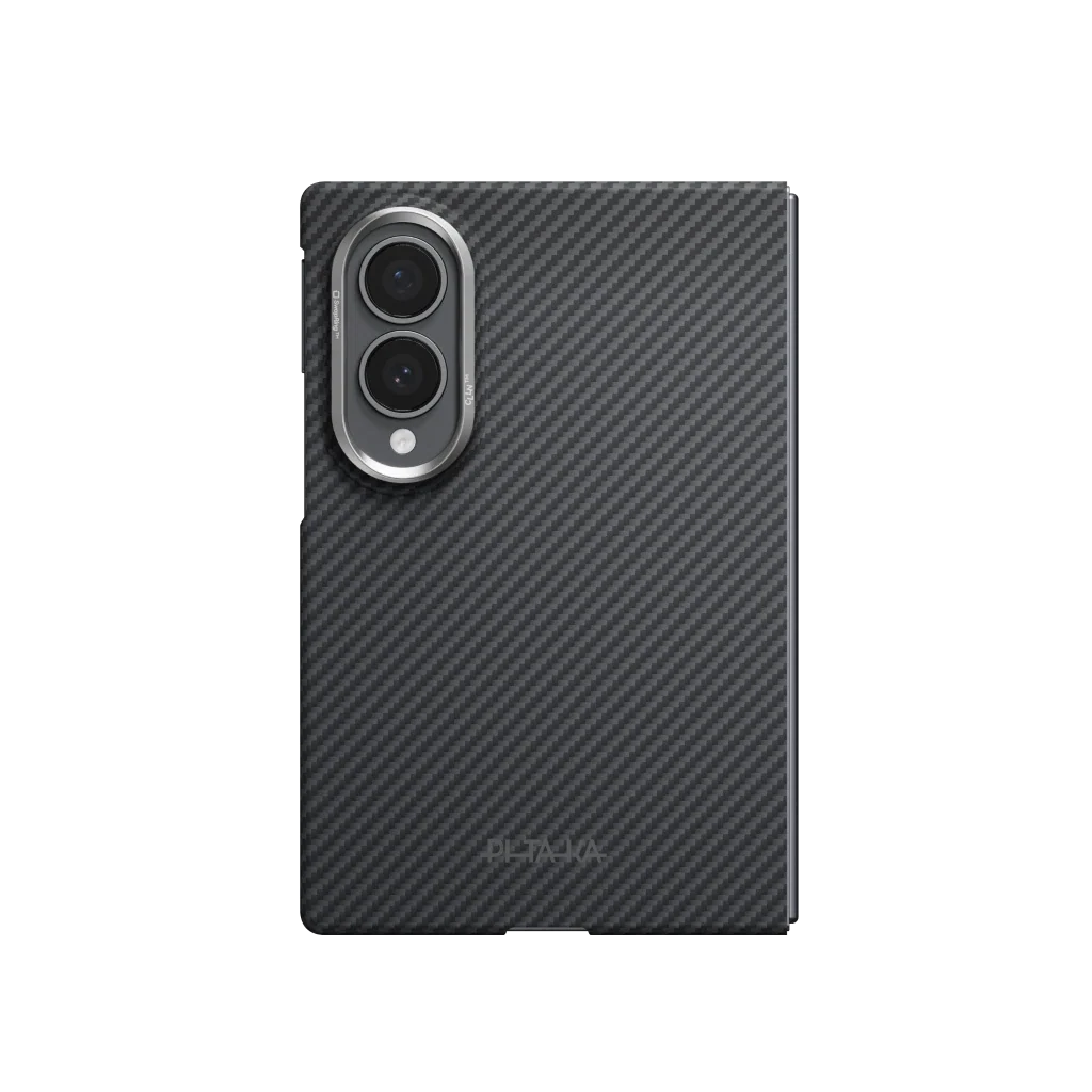 PITAKA Coque Edge pour Samsung Galaxy Z Fold8 600D Black/Grey (Twill)