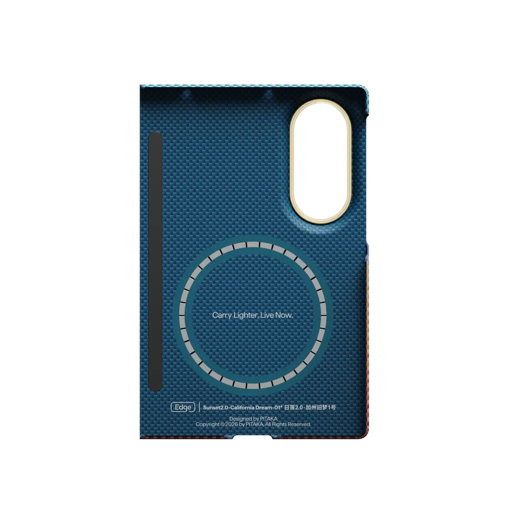 PITAKA Coque Edge pour Samsung Galaxy Z Fold8 California Dream-01