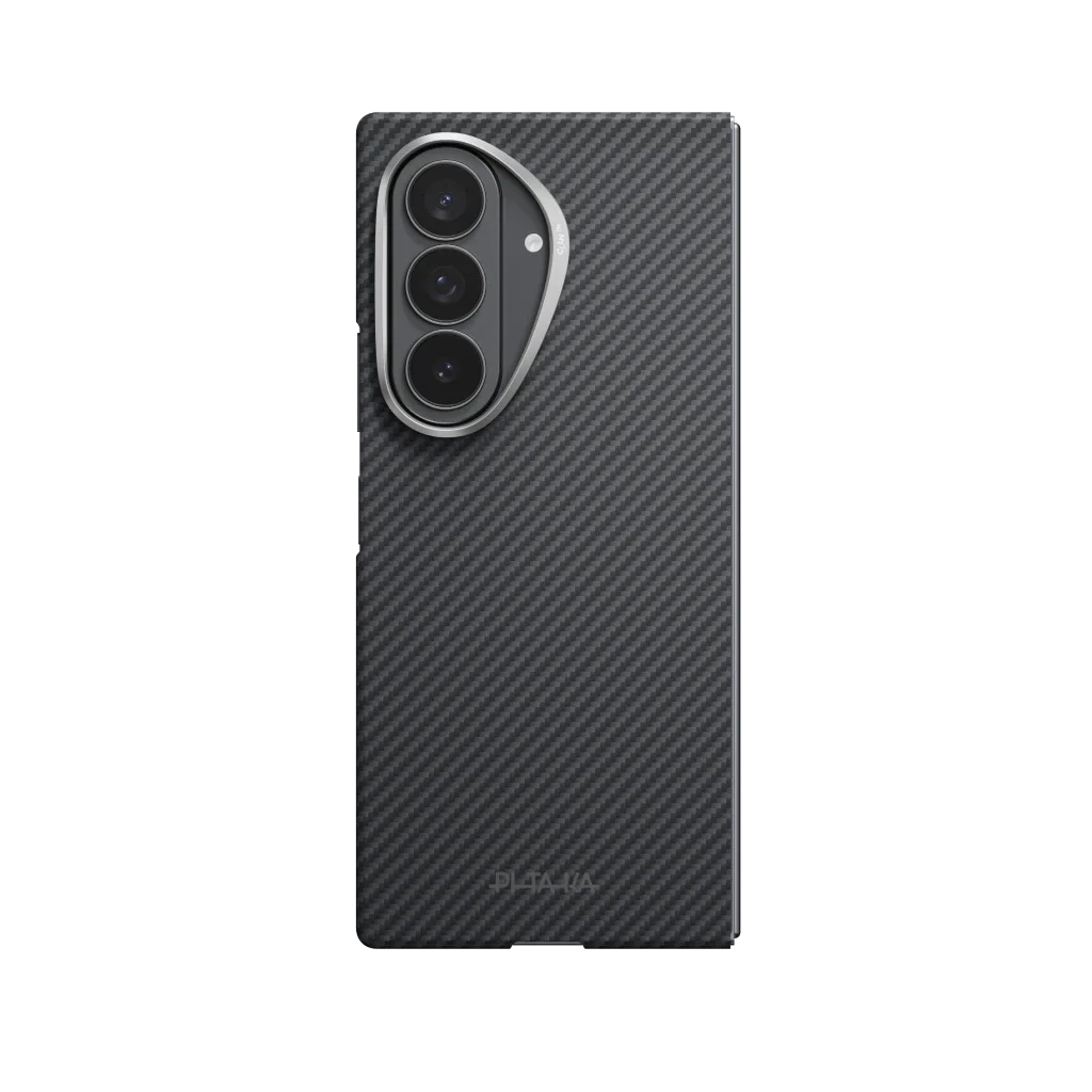 PITAKA Coque Edge pour Samsung Galaxy Z Fold8 Ultra 600D Black/Grey (Twill)