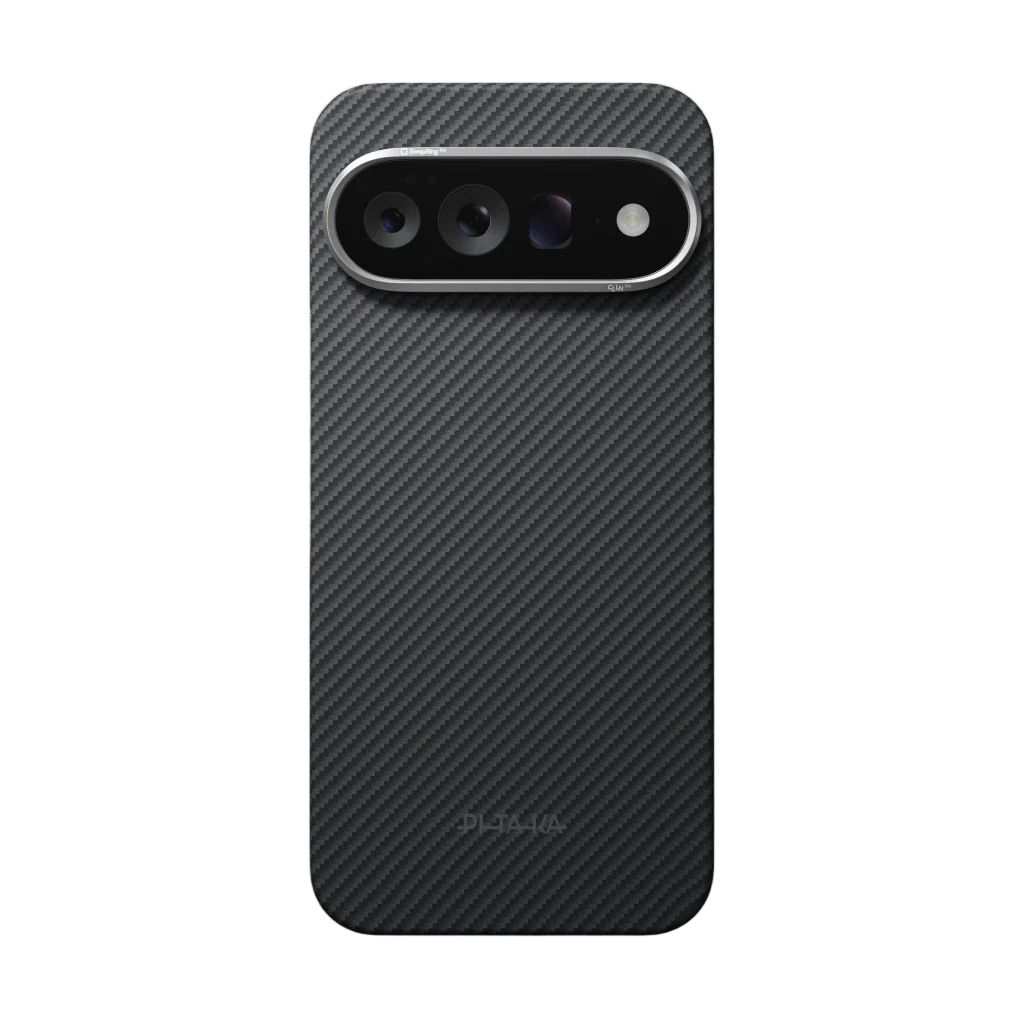 PITAKA Coque Edge pour Samsung Google Pixel 11 Pro XL 600D Black/Grey (Twill)