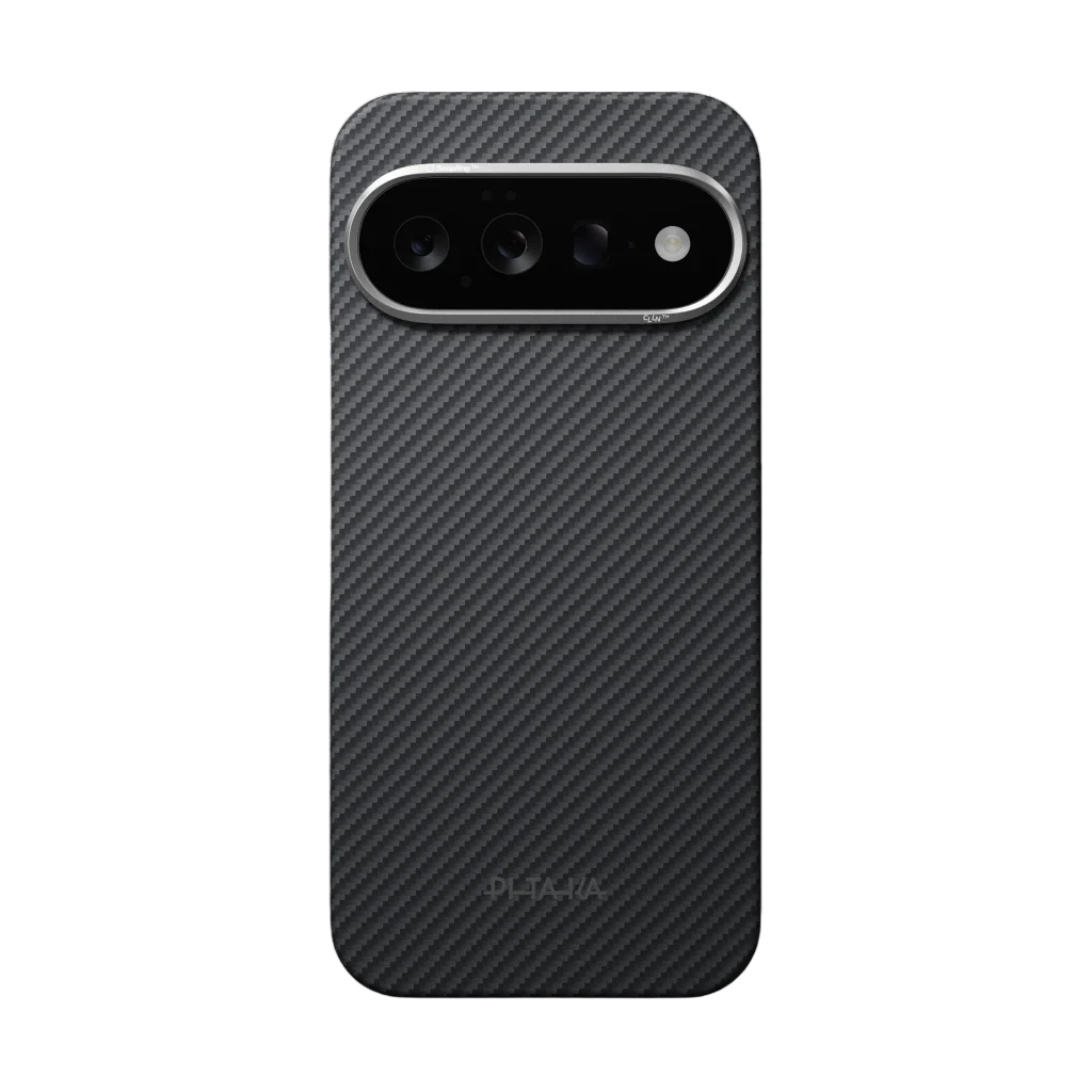 PITAKA Coque Edge pour Samsung Google Pixel 11 600D Black/Grey (Twill)