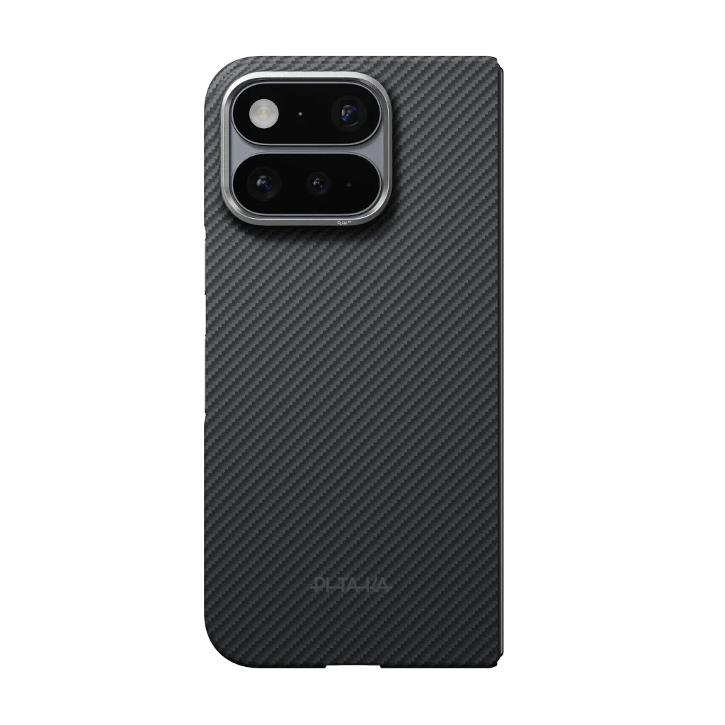 PITAKA Coque Edge pour Samsung Google Pixel 11 Pro Fold 600D Black/Grey (Twill)