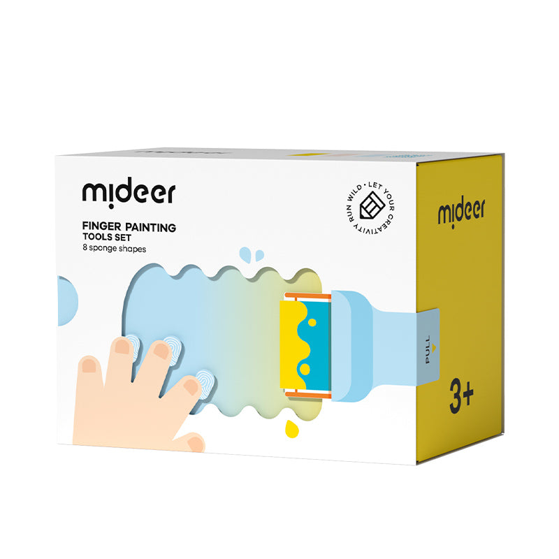 Mideer Set d’outils pour peinture au doigt