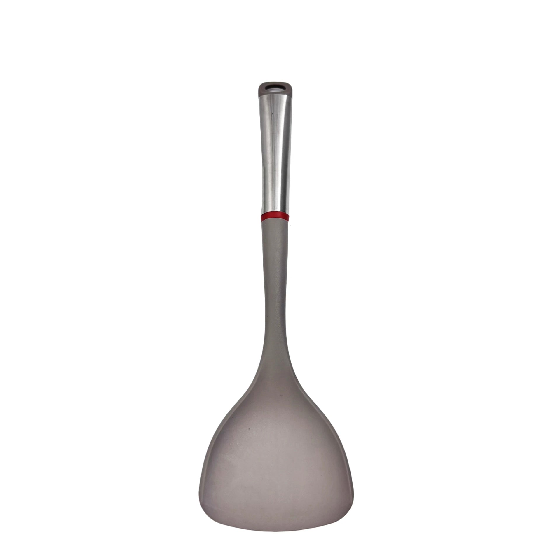 Set d’Ustensiles de Cuisine 6 Pièces en Silicone, Outils de Cuisson Antiadhésifs avec Manches en Acier Inoxydable