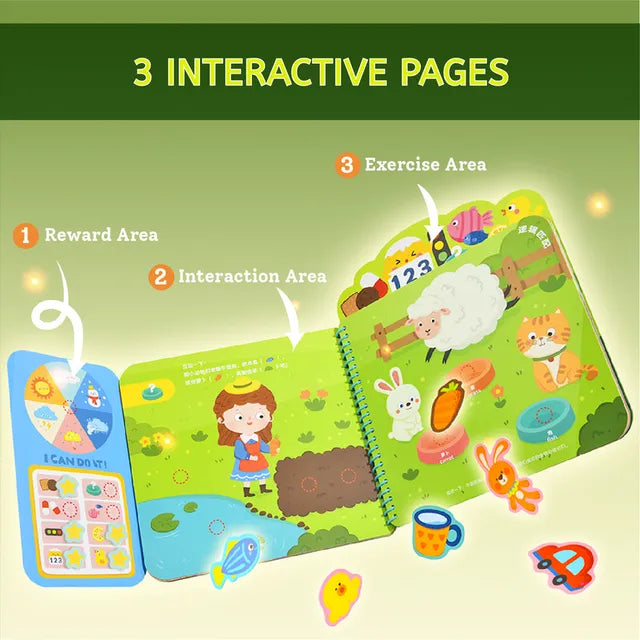 Mideer Livre interactif, Je peux le faire : Idées Amusantes pour la Vie