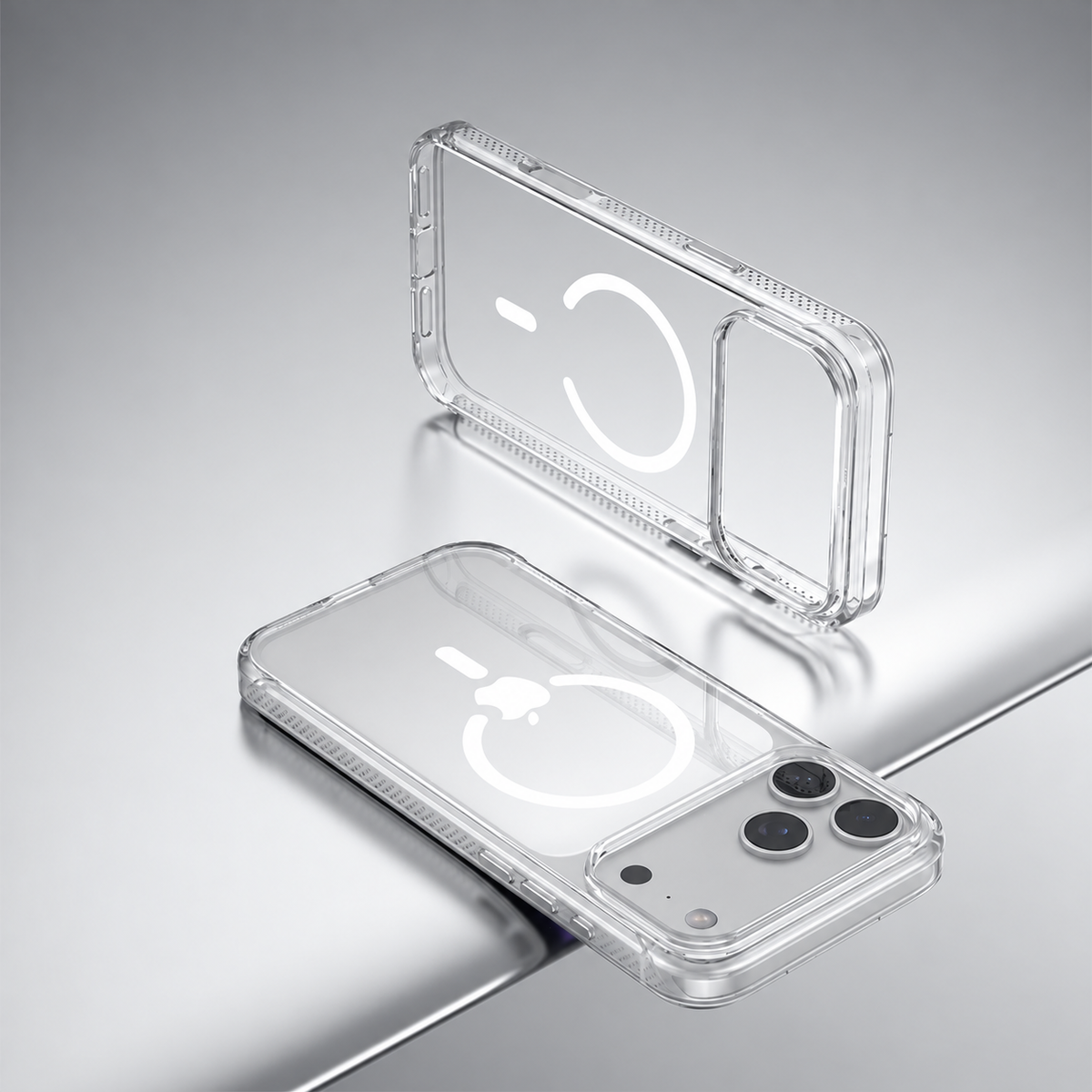Devia Clear Series, Coque Transparente Magnétique Anti-Jaunissement pour iPhone 18 Pro