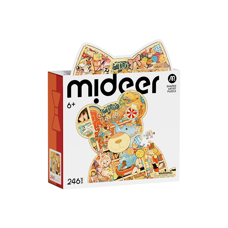 Mideer Puzzle Artistique : La Maison de l’Ours, 246 Pièces