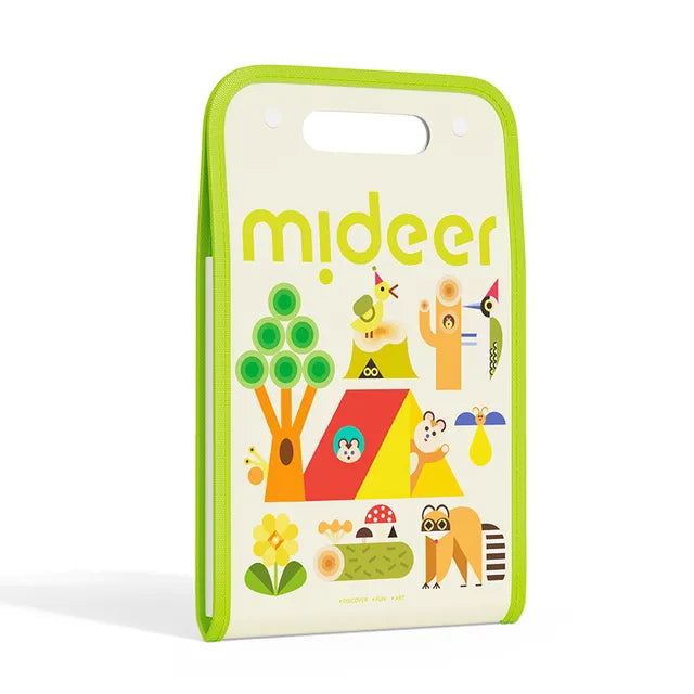 Mideer Trieur Accordéon Extensible A4 : Forest College