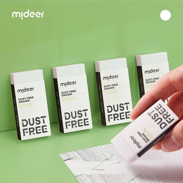 Mideer Pack de Gommes sans poussière, 3 pièces