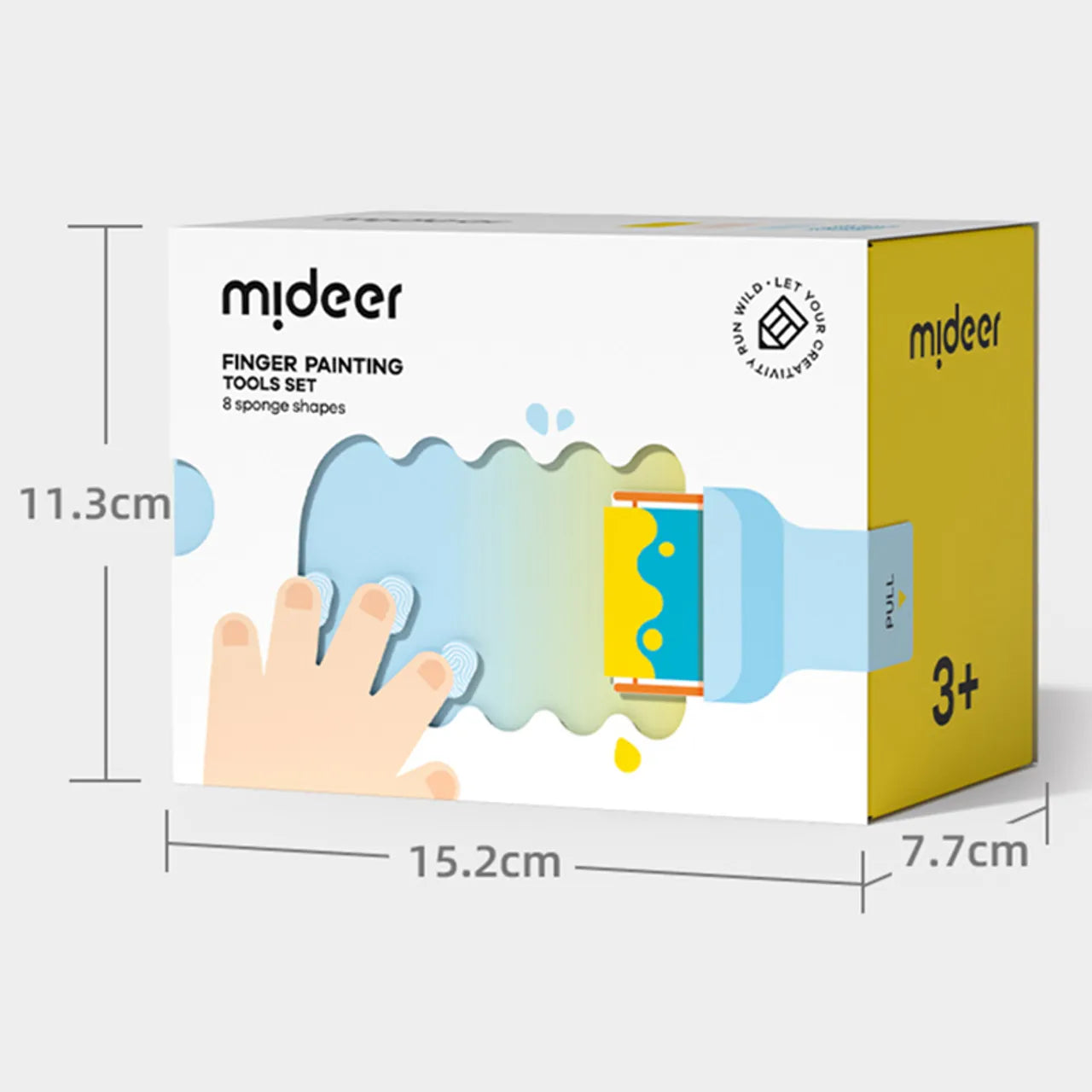 Mideer Set d’outils pour peinture au doigt