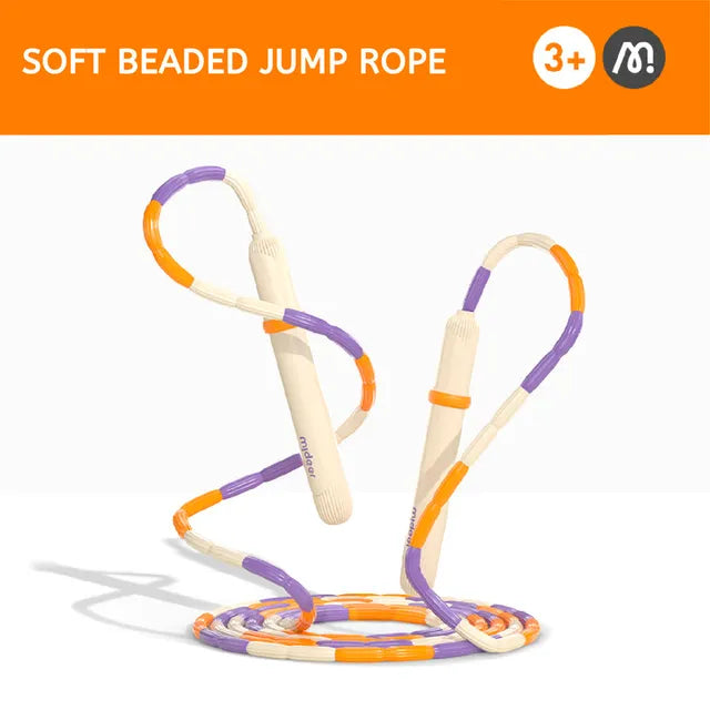 Mideer Corde à sauter souple à perles pour enfants