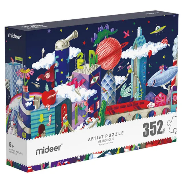 Mideer Puzzle d’Artiste : Métropole 352 pièces