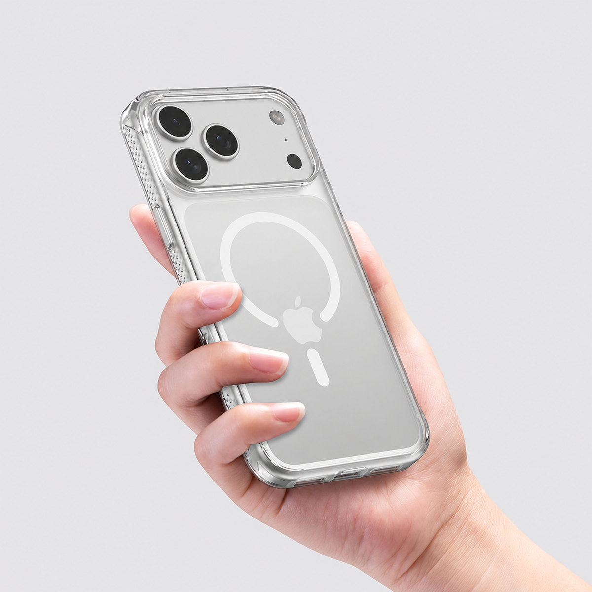 Devia Clear Series, Coque Transparente Magnétique Anti-Jaunissement pour iPhone 18 Pro