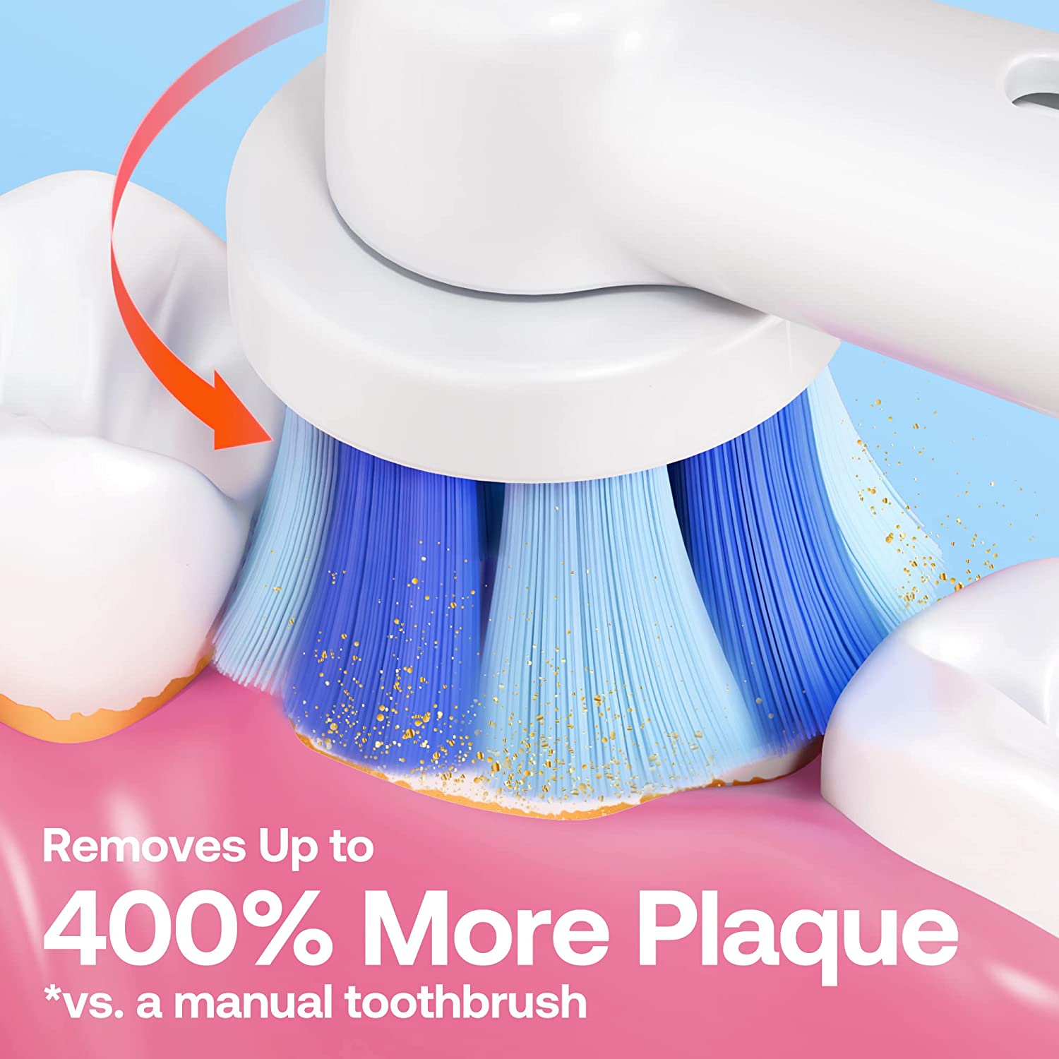 Bitvae R2 Brosse à Dents électrique Rotative  avec 8 Têtes de Brosse