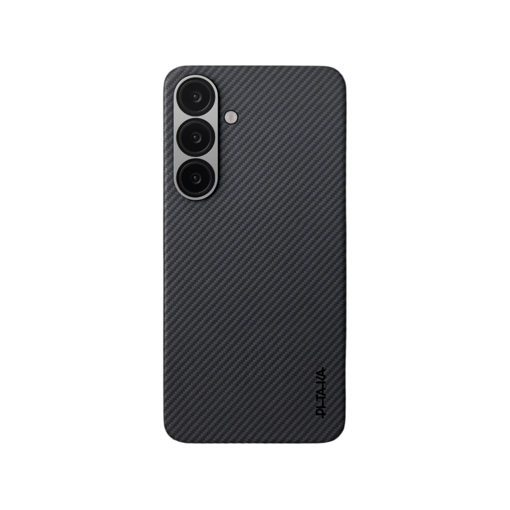 PITAKA Coque Ultra Mince pour Samsung Galaxy S25+ Black/Grey