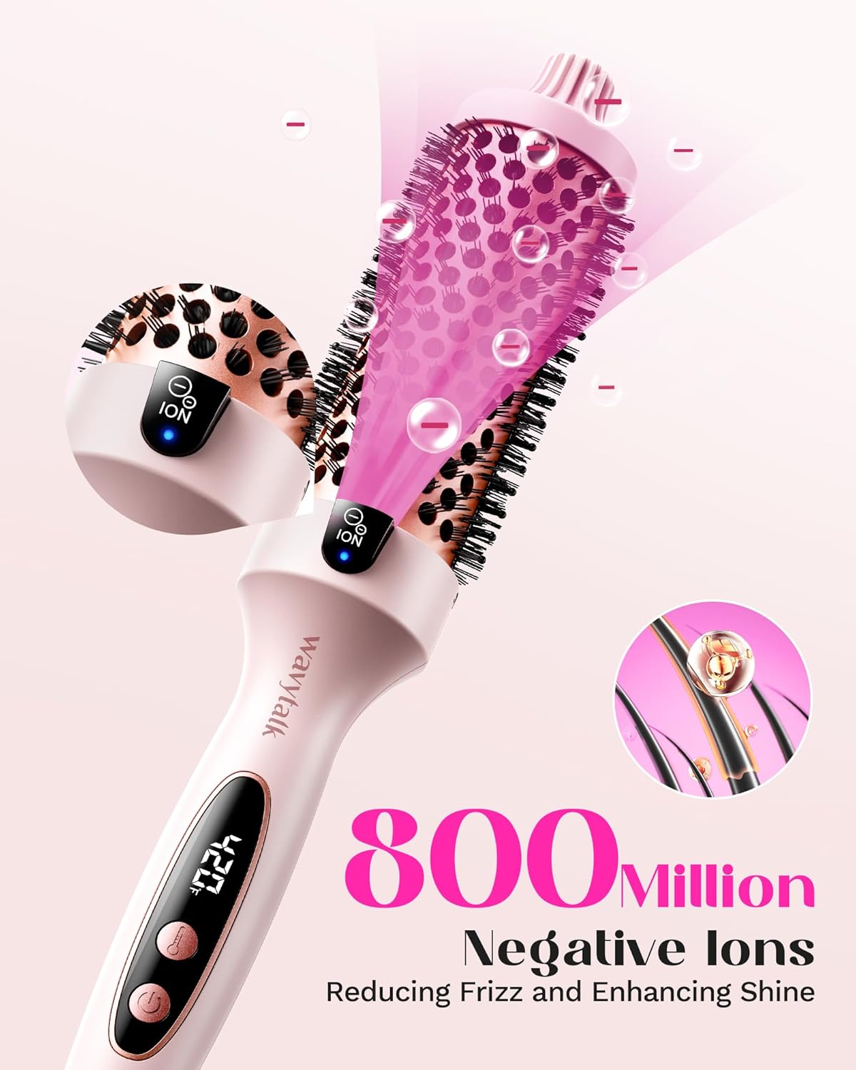 Wavytalk Blowout Boost, Brosse Thermique
