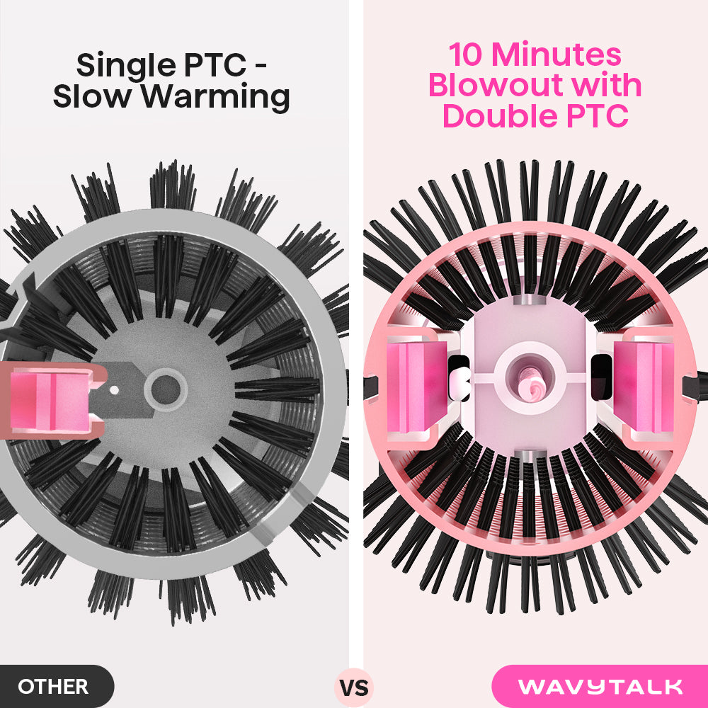 Wavytalk Blowout Boost, Brosse Thermique