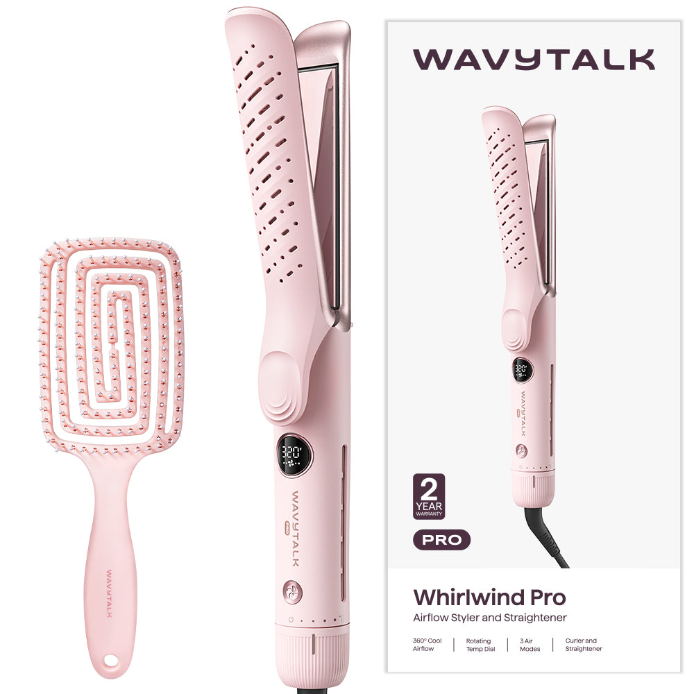 Wavytalk Whirlwind Pro Styler à Air Amélioré, Fer à Boucler et Fer à Lisser