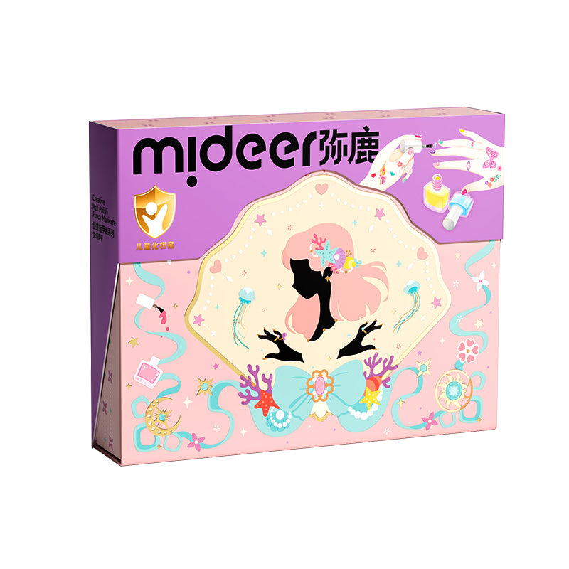 Mideer Kit Créatif pour Ongles : Univers Fantaisie