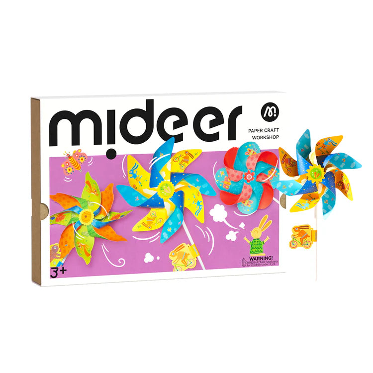 Mideer Atelier de Création en Papier : Royaume des Moulins à Vent