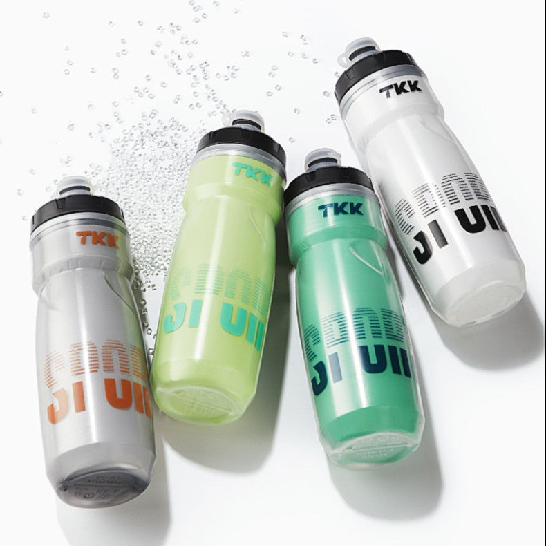 TKK Bouteille de Sport pour Vélo 710ml, résistante au froid, verrouillable et facile à presser