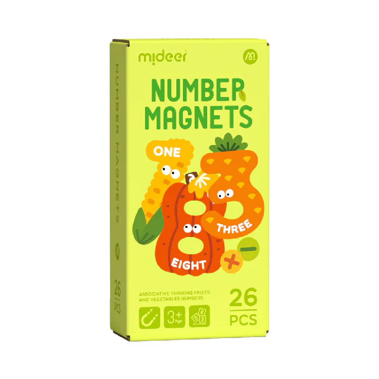 Mideer Chiffres Magnétiques : 26 pièces