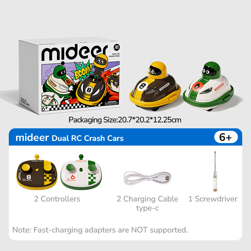 Mideer Duo de Voitures Télécommandées de Combat