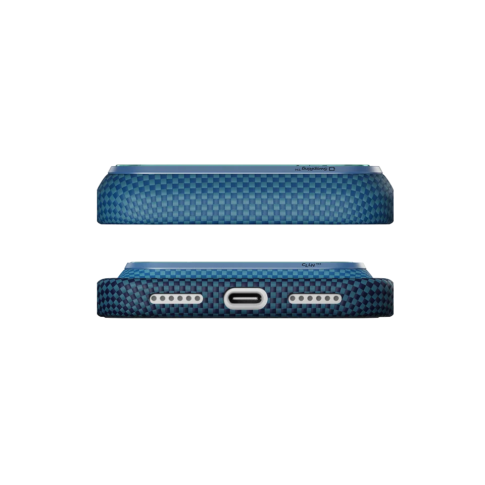 PITAKA Coque Edge pour iPhone 18 Pro Midnight (PitaTap™)