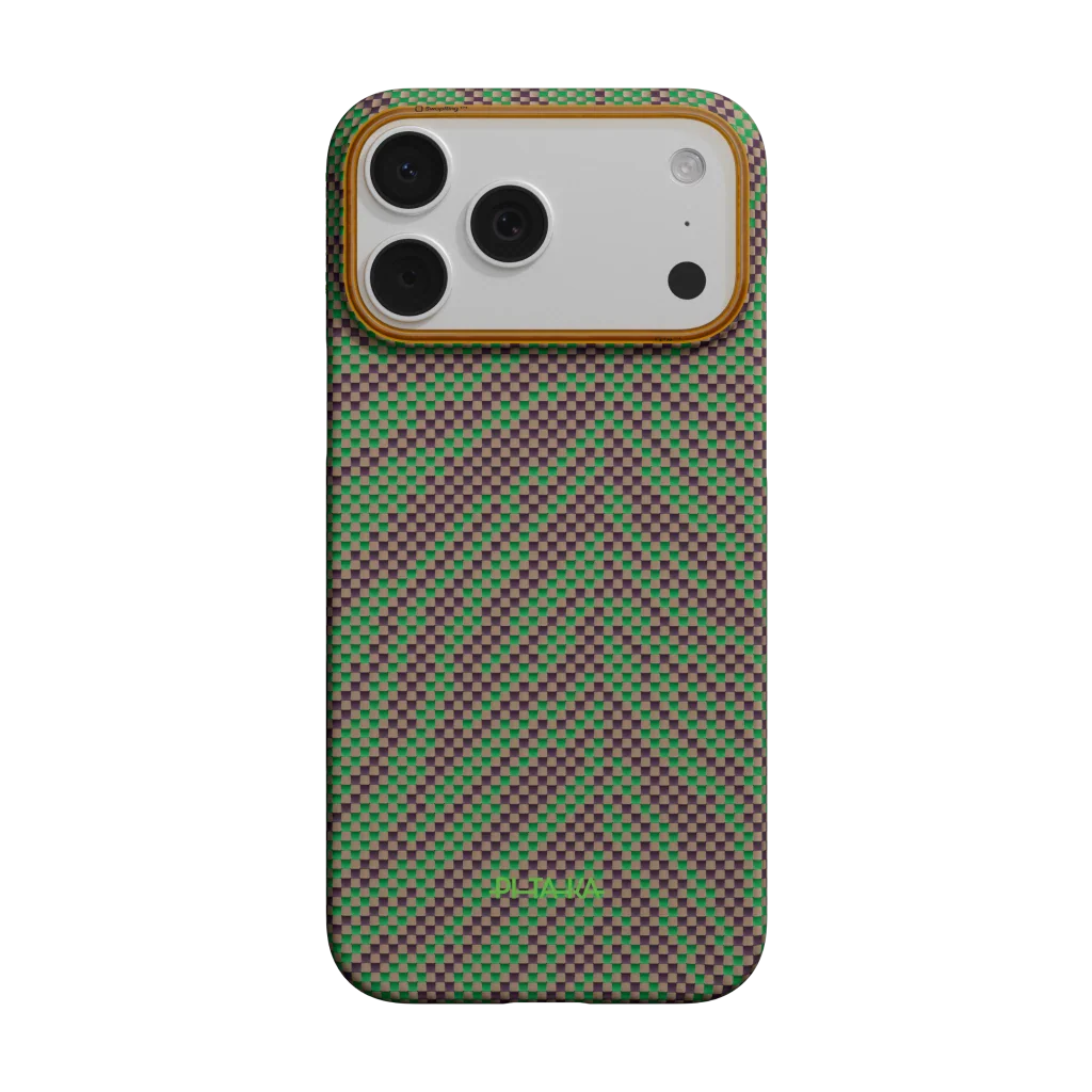PITAKA Coque Ultra Mince pour iPhone 17 Pro Max Sprout Surge avec (PitaTap™)
