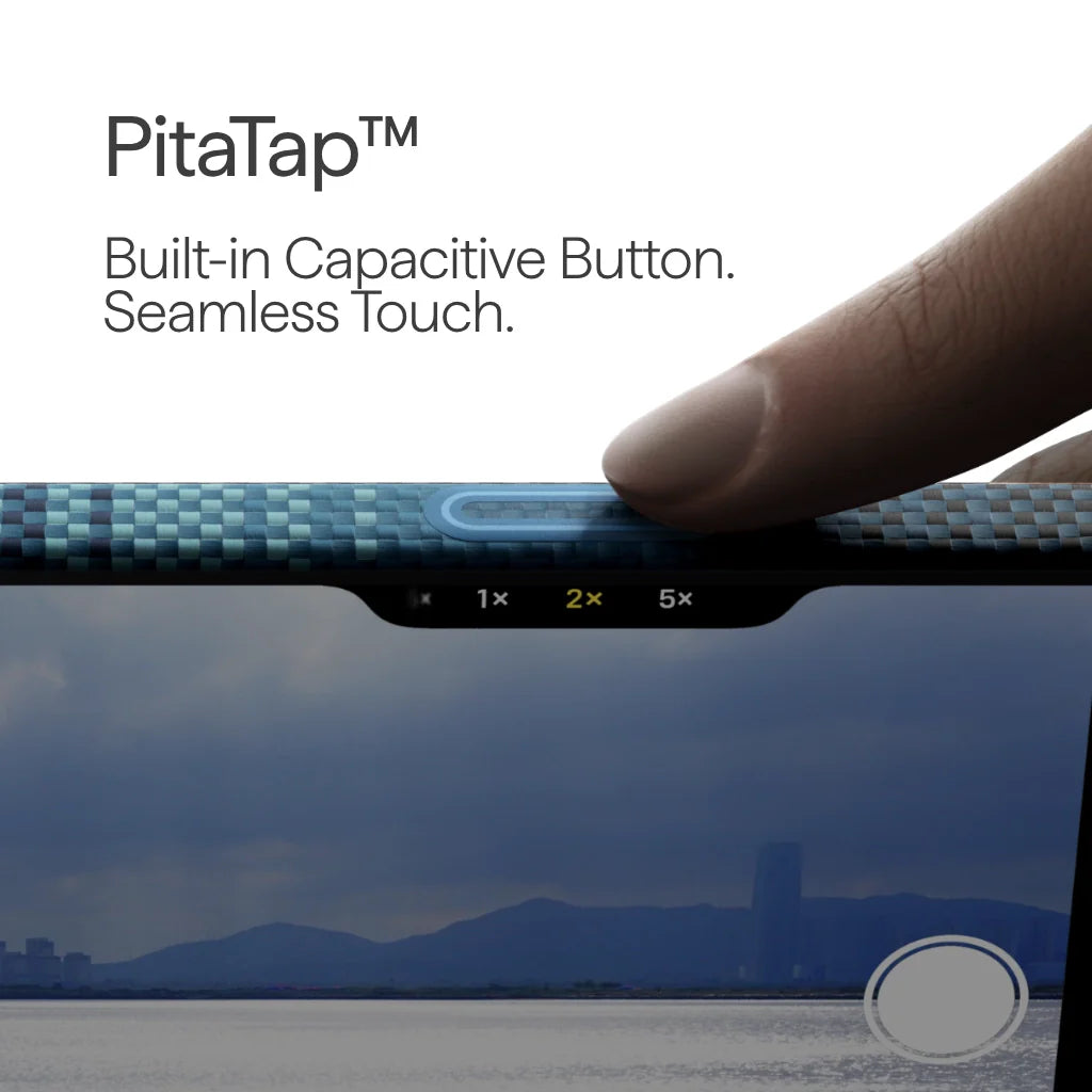 PITAKA Coque Ultra Mince pour iPhone 17 Pro Max Moonrise avec (PitaTap™)
