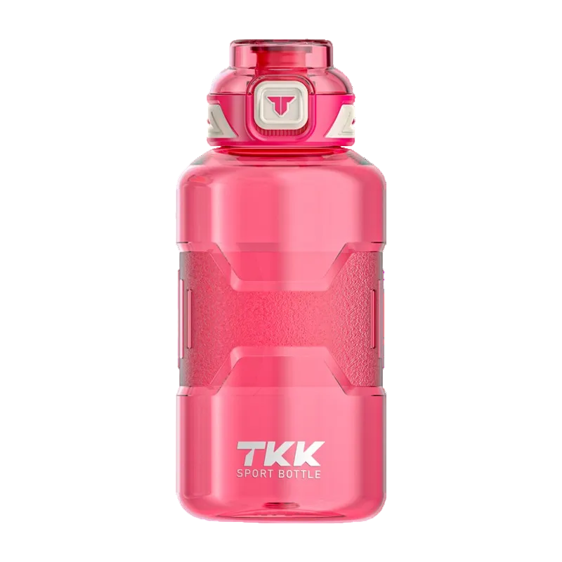 TKK Gourde 1500ml en Tritan, Design Moderne avec Paille, sans BPA