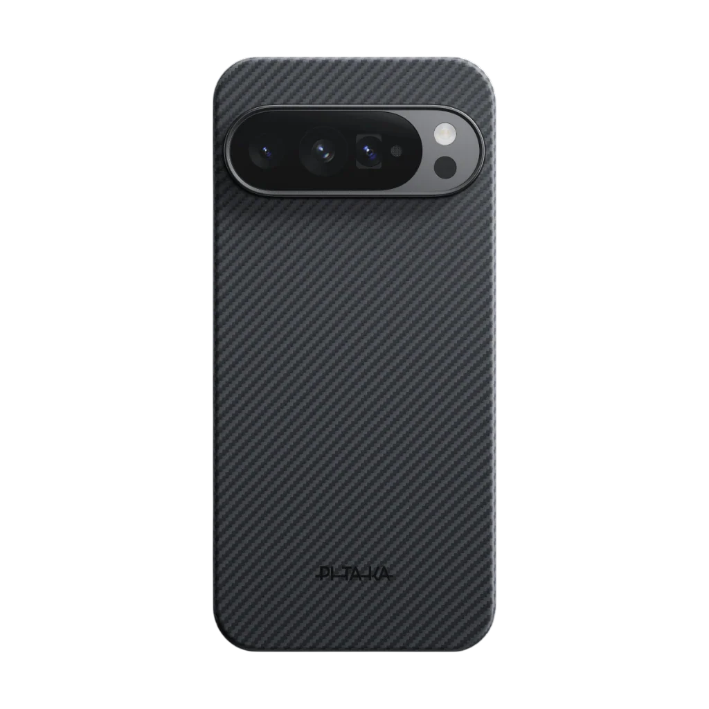 PITAKA Coque Ultra Mince pour Google Pixel 10 Pro XL Black/Grey