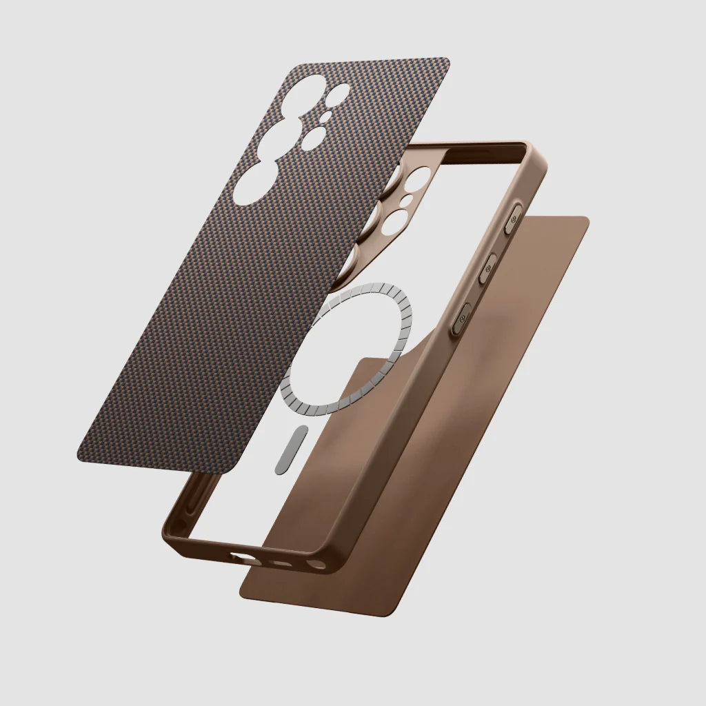 PITAKA Coque PinButton pour Samsung Galaxy S25 Ultra