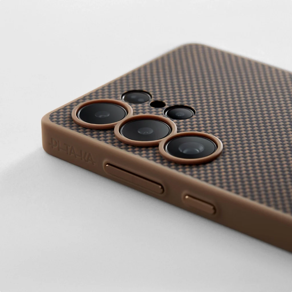 PITAKA Coque PinButton pour Samsung Galaxy S25 Ultra