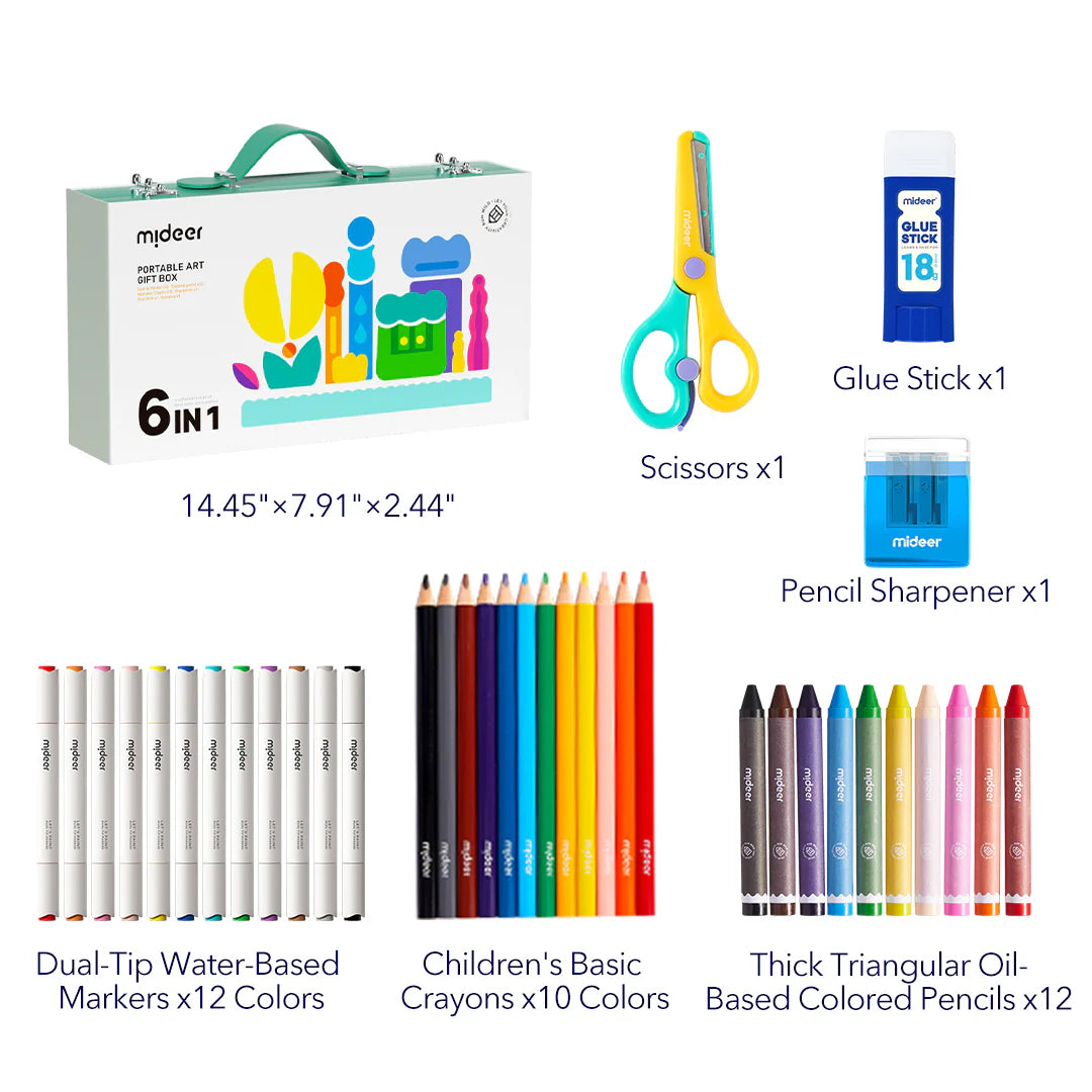 Mideer Coffret Artistique Portable