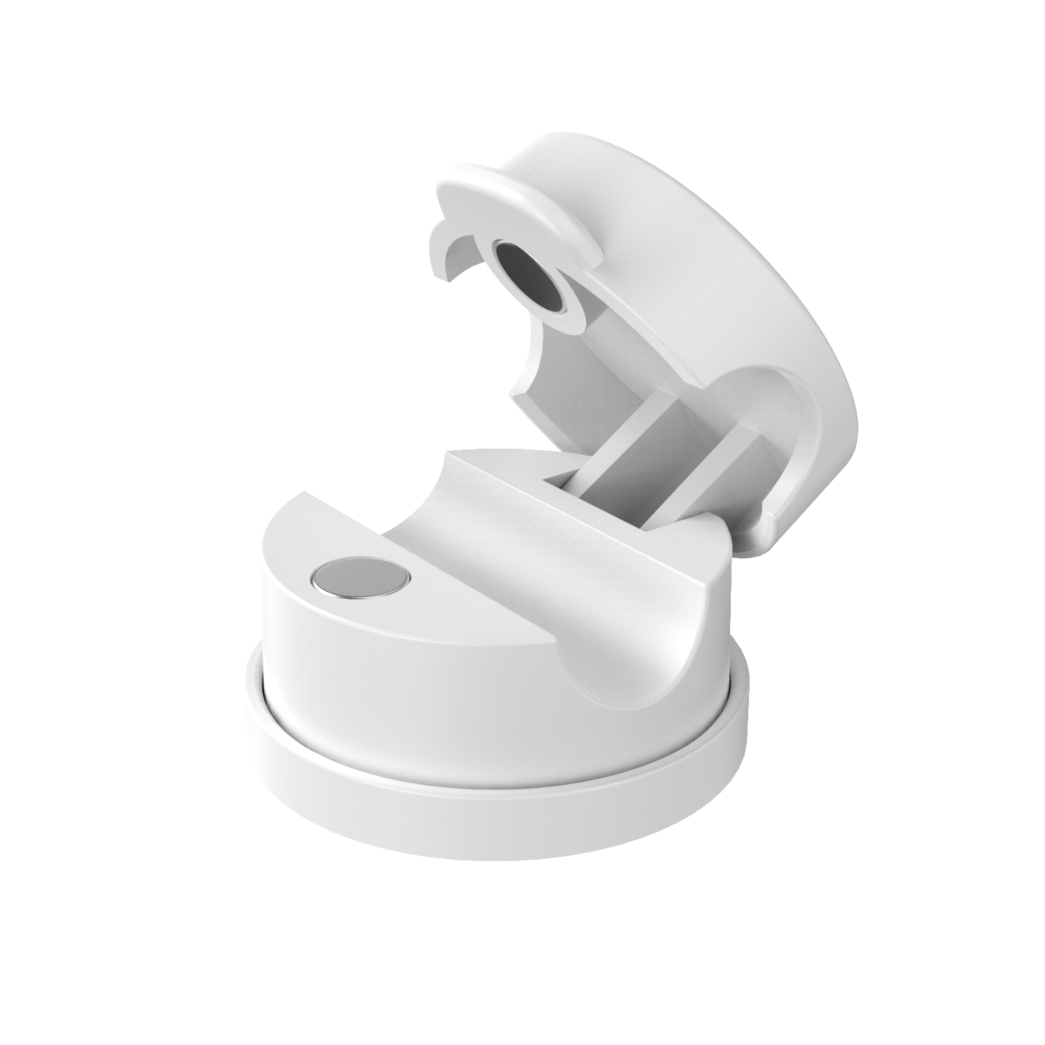 Devia Organisateur Magnétique de Câbles Rotatif à 360° (3 Pièces) Blanc