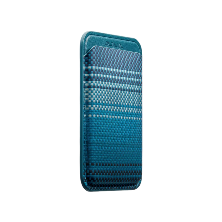 PITAKA Porte Cartes Magnétique Tissé Moonrise